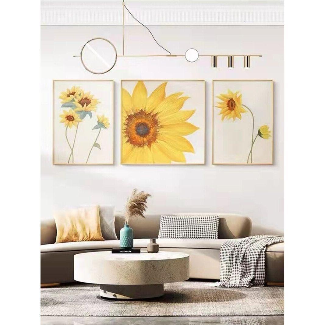 Poster Fleurs de Tournesol | Inspirations Sauvages - Designix Posters 50x70cm et 70x70cm