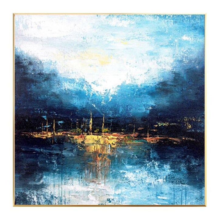 Poster Mural Bleu | Art de l'Instant - Designix Posters 60x90cm Paysage