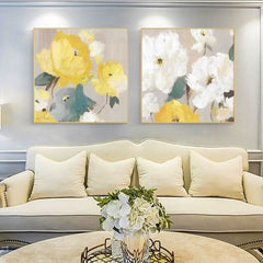 Poster Mural Fleurs | Flâneries Abstraites