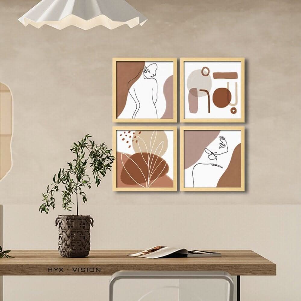 Posters Muraux | Fusion Abstraite - Designix Posters
