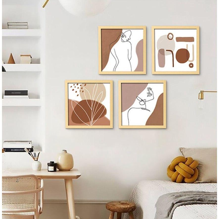 Posters Muraux | Fusion Abstraite - Designix Posters