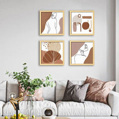 Posters Muraux | Fusion Abstraite