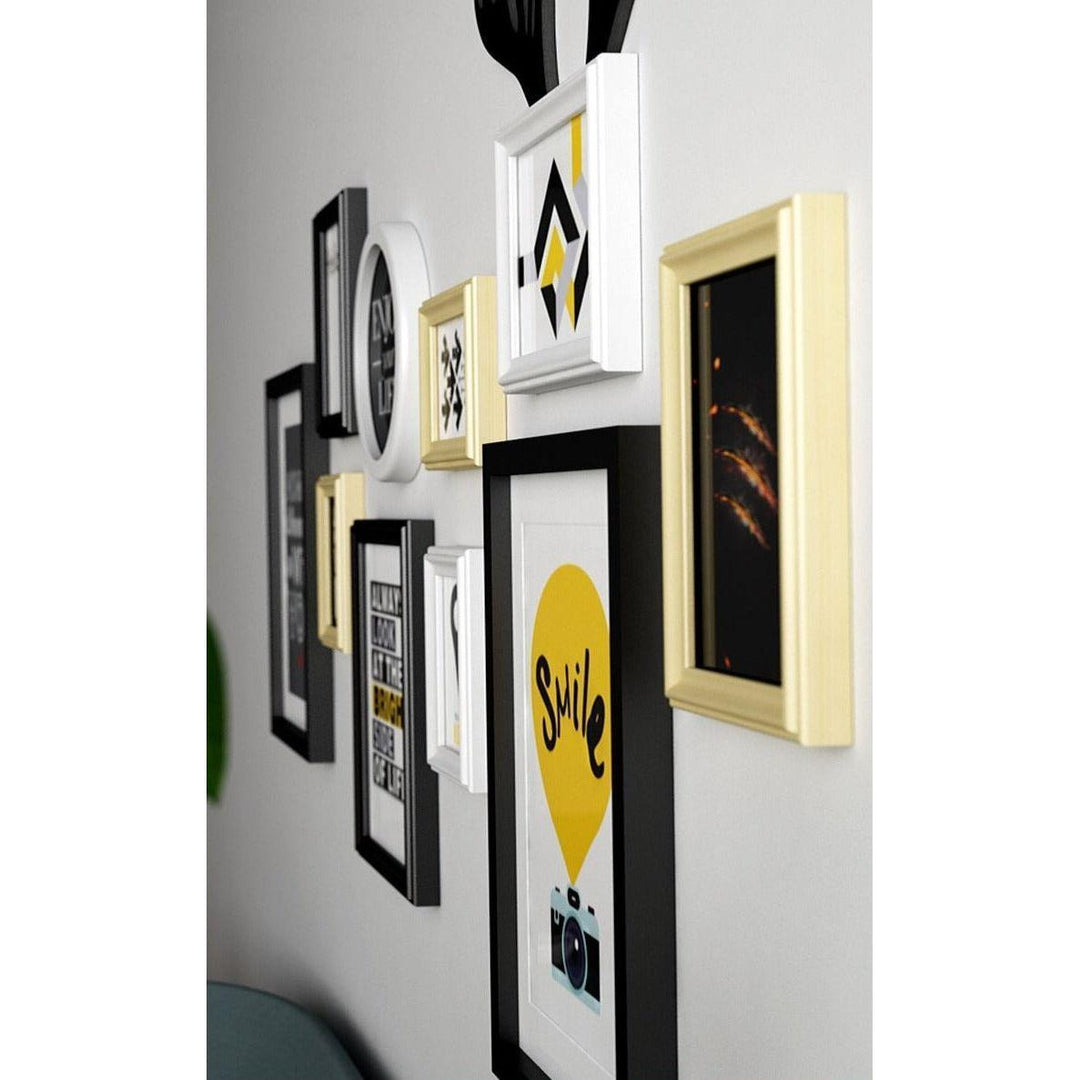 Posters Muraux | Vibrations Envoûtantes - Designix Posters Noir et Blanc 12 Cadres