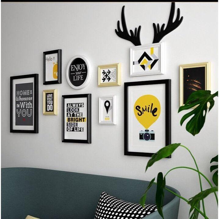Posters Muraux | Vibrations Envoûtantes - Designix Posters Noir et Blanc 12 Cadres
