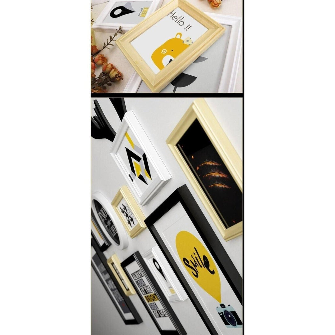 Posters Muraux | Vibrations Envoûtantes - Designix Posters Noir et Blanc 12 Cadres