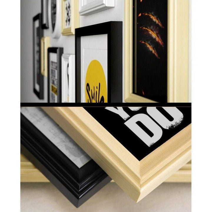 Posters Muraux | Vibrations Envoûtantes - Designix Posters Noir et Blanc 12 Cadres