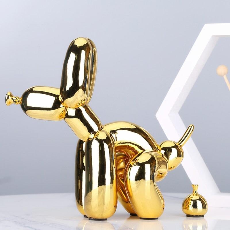 Résine Animaux Modernes Nordiques | Eco - Designix Statuette Or