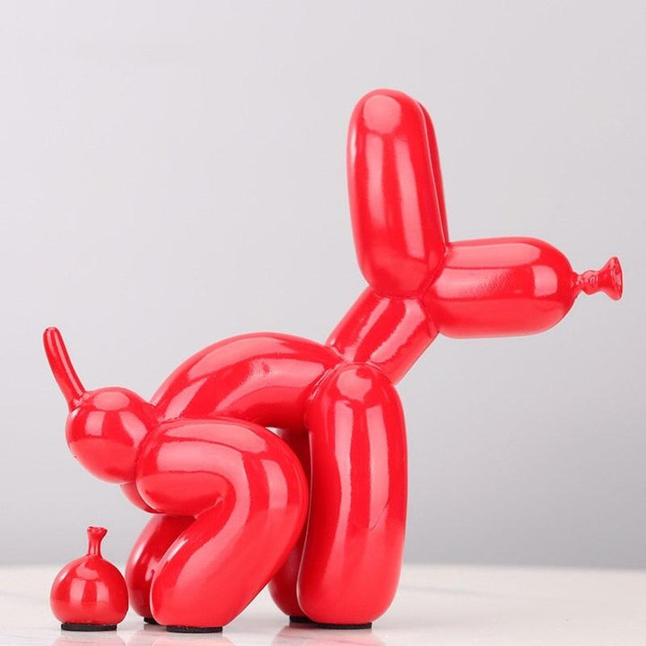 Résine Animaux Modernes Nordiques | Eco - Designix Statuette Rouge