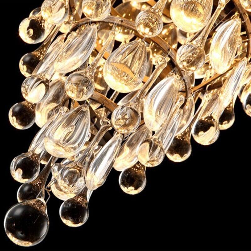 Lustre de Luxe Goutte d'eau | Élégance Flux | Designix - Lustre - https://designix.fr/