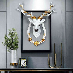 Sculpture Cerf Abstraite 3D | Naut