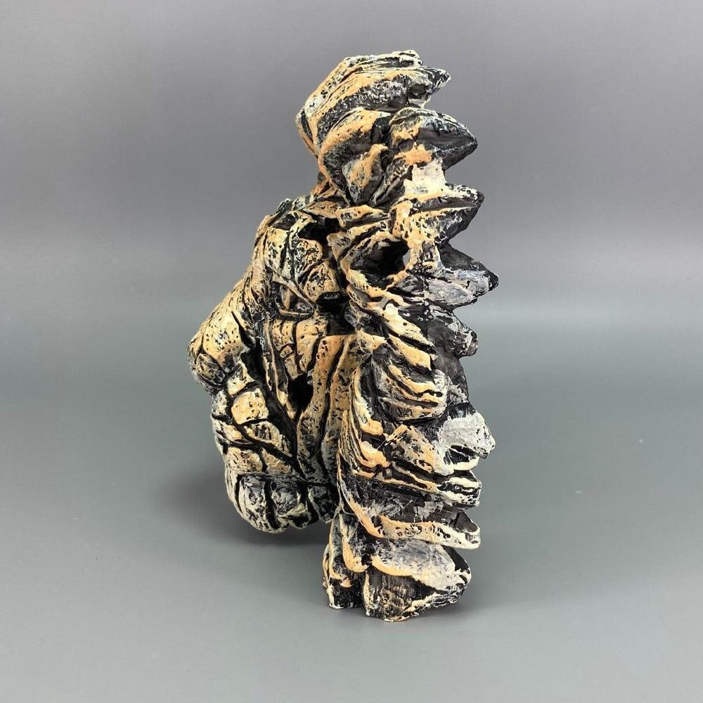 Sculpture Tête de Lion | Regal Roar - Designix Statuette