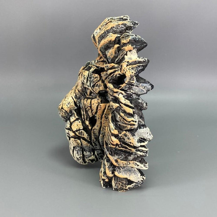 Sculpture Tête de Lion | Regal Roar - Designix Statuette