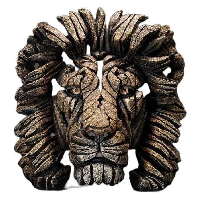 Sculpture Tête de Lion | Regal Roar - Designix Statuette