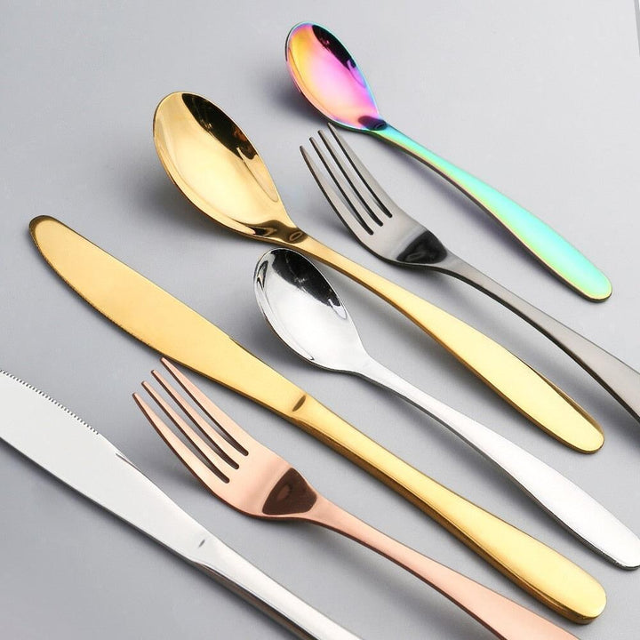 Service de Vaisselle | Radiance - Designix Couverts de table 16 Couverts | Argent