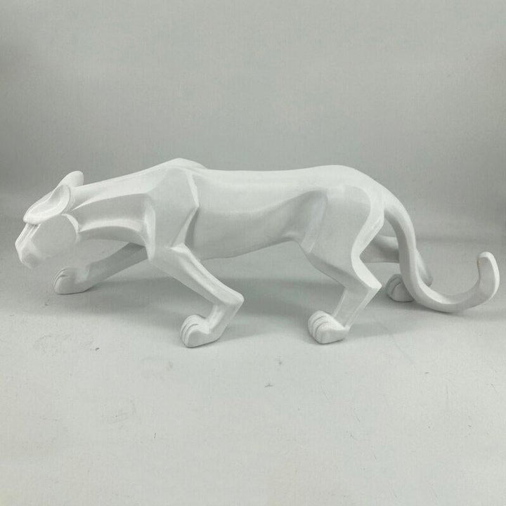 Statue Panthère Noire | Panthéra - Designix Statuette Blanc