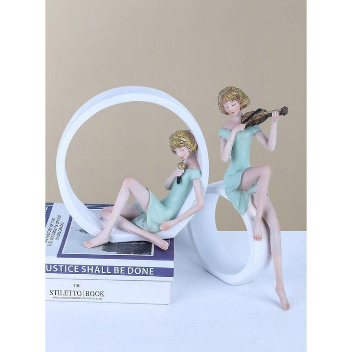 Statuette Femme | Harmonie Abstraite - Designix Statuette Rose