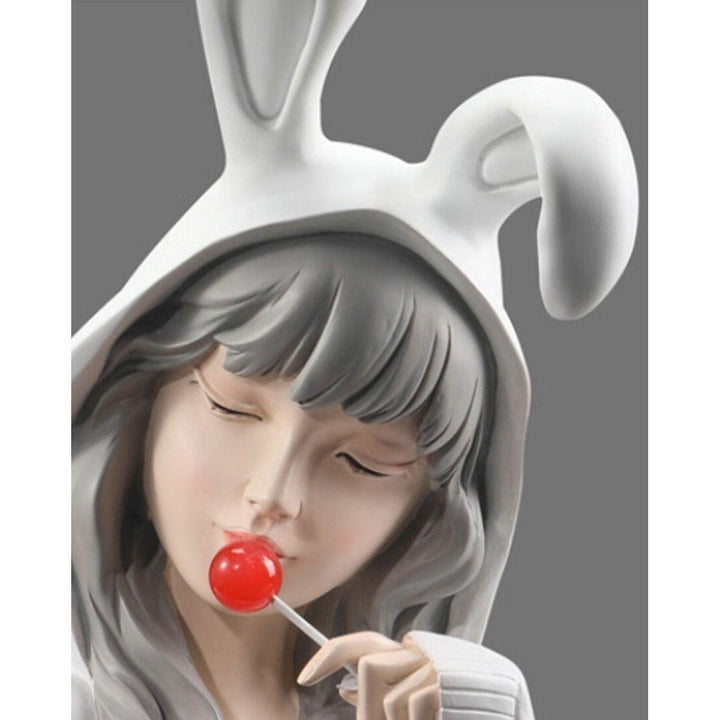 Statuette Femme | Lollipop - Designix Statuette Blanc