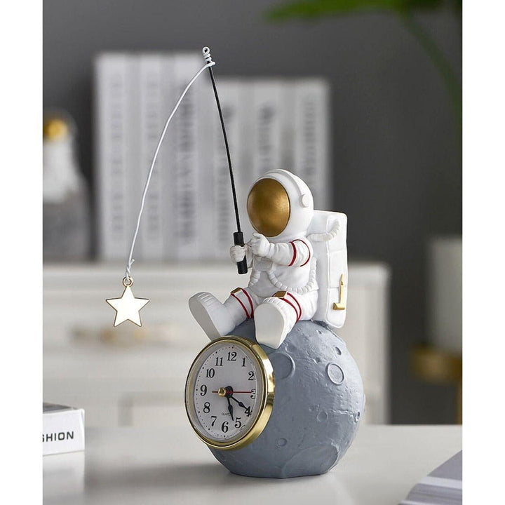 Statuette Horloge | Spaceman - Designix Statuette