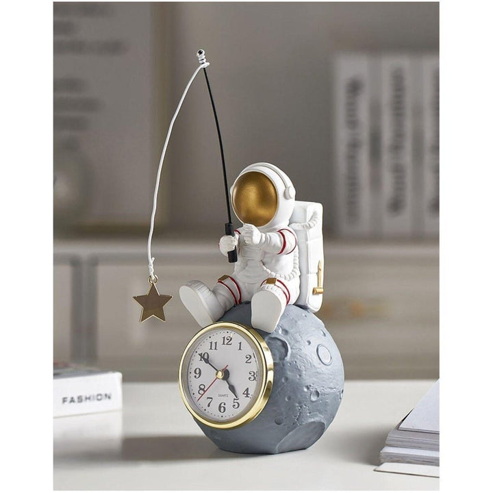 Statuette Horloge | Spaceman - Designix Statuette