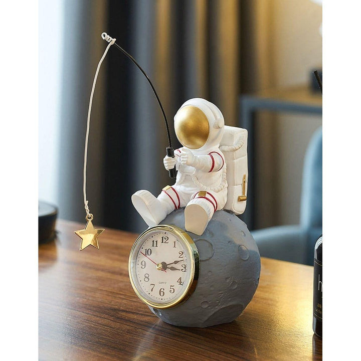 Statuette Horloge | Spaceman - Designix Statuette