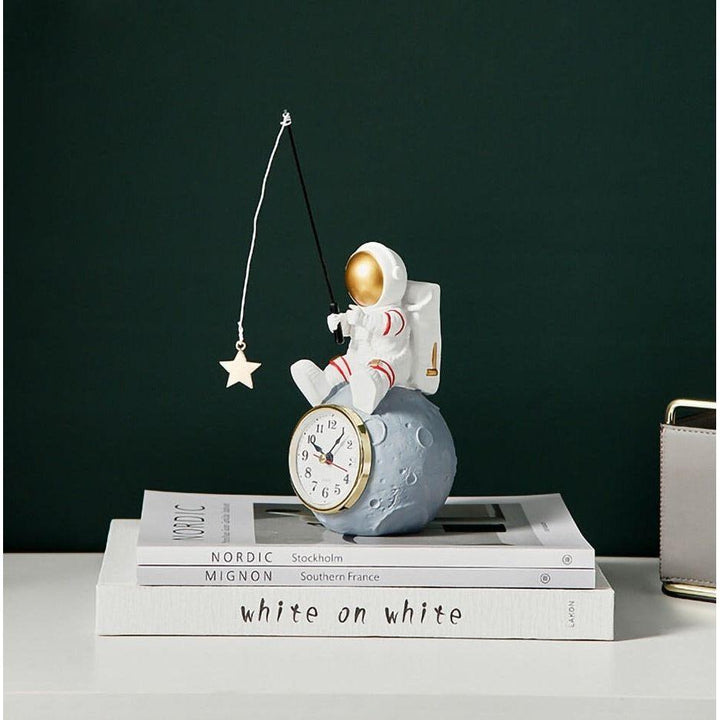Statuette Horloge | Spaceman - Designix Statuette