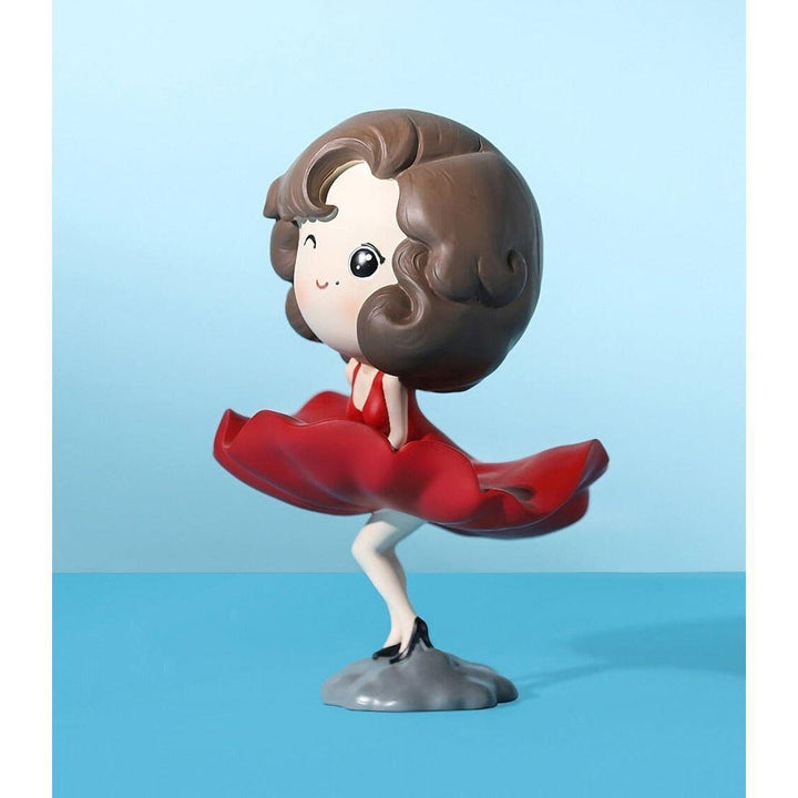 Statuette | Marilyn Monroe - Designix Statuette Jaune