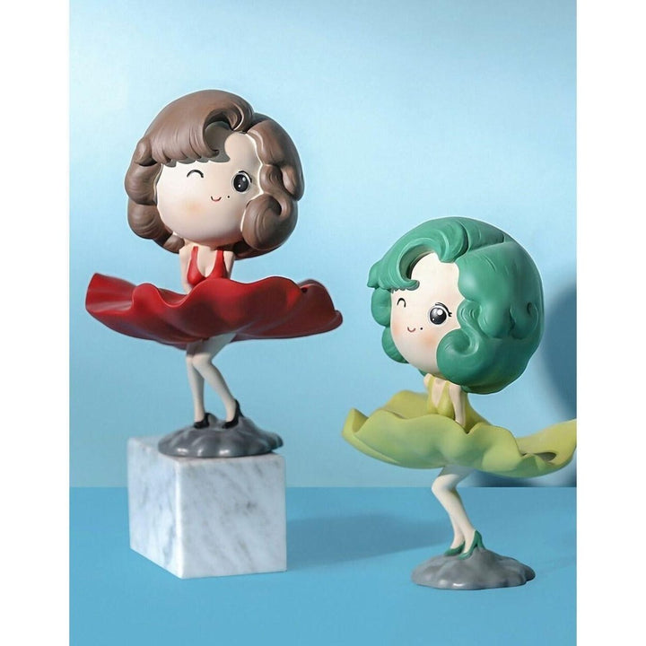 Statuette | Marilyn Monroe - Designix Statuette Jaune