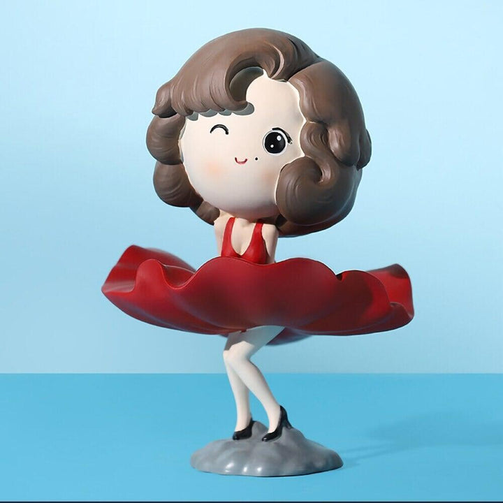 Statuette | Marilyn Monroe - Designix Statuette Rouge