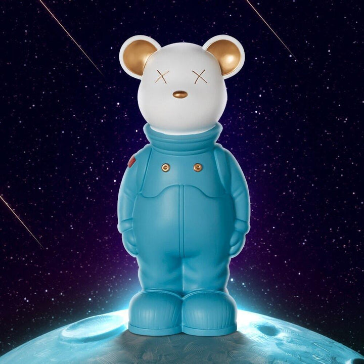 Statuette Ours | Teddy - Designix Statuette Bleu
