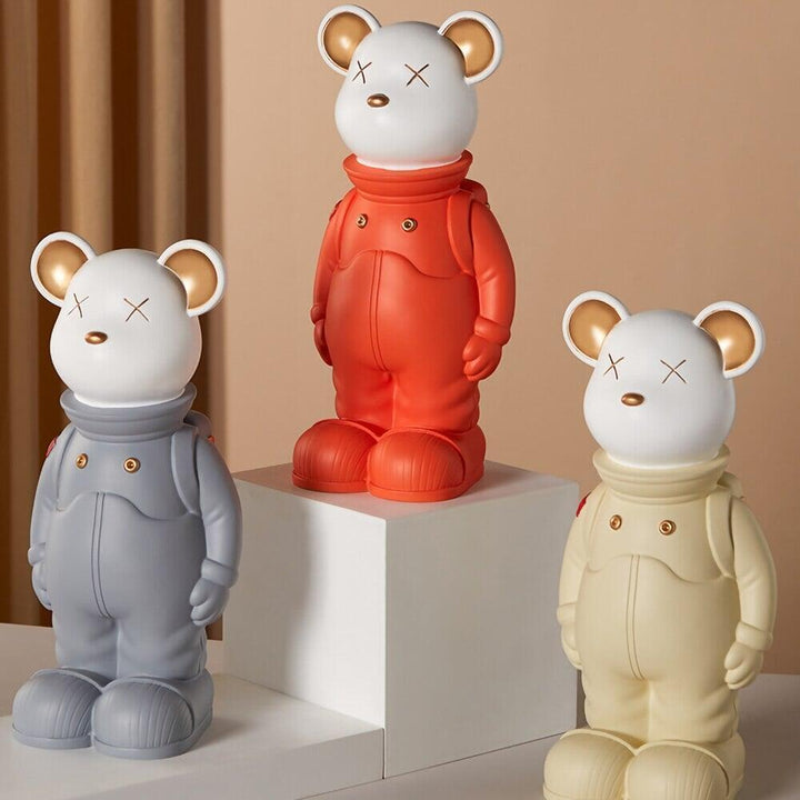 Statuette Ours | Teddy - Designix Statuette Gris