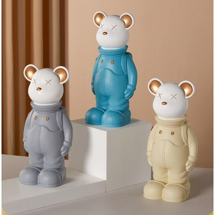 Statuette Ours | Teddy - Designix Statuette Gris