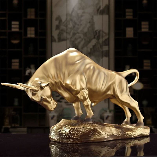 Statuette Taureau | Souffle d'Élégance