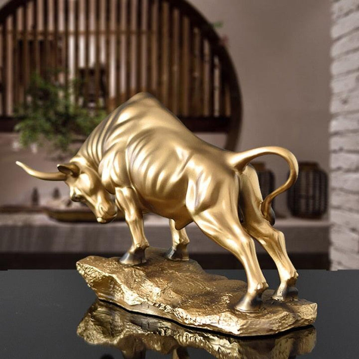 Statuette Taureau | Souffle d'Élégance - Designix Statuette