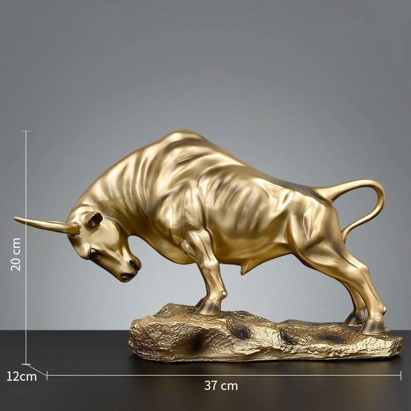Statuette Taureau | Souffle d'Élégance
