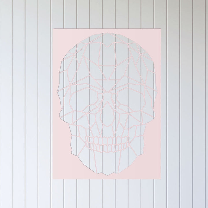 Sticker Mural Tête de Mort | Opti Mural | Designix - Stickers Muraux    - https://designix.fr/