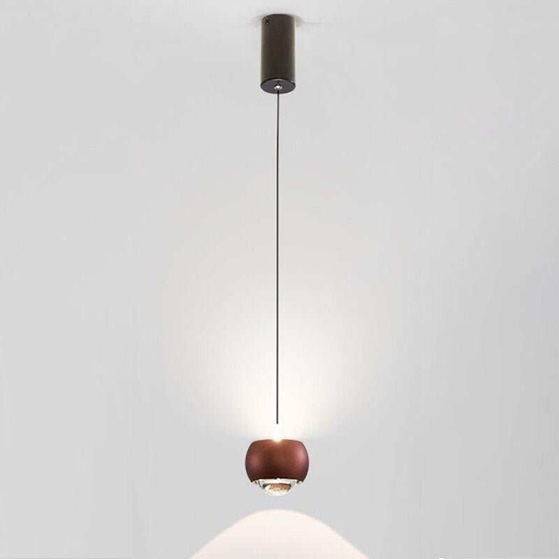 Suspension Boule Design | Pure Lumière - Designix Suspension luminaire Rouge