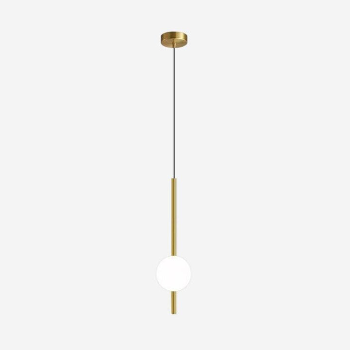 Suspension Luminaire Boules | Source Élégante | Designix - Suspension luminaire Or | 1 Sphère Sphère 10 cm Lumière Chaude - https://designix.fr/