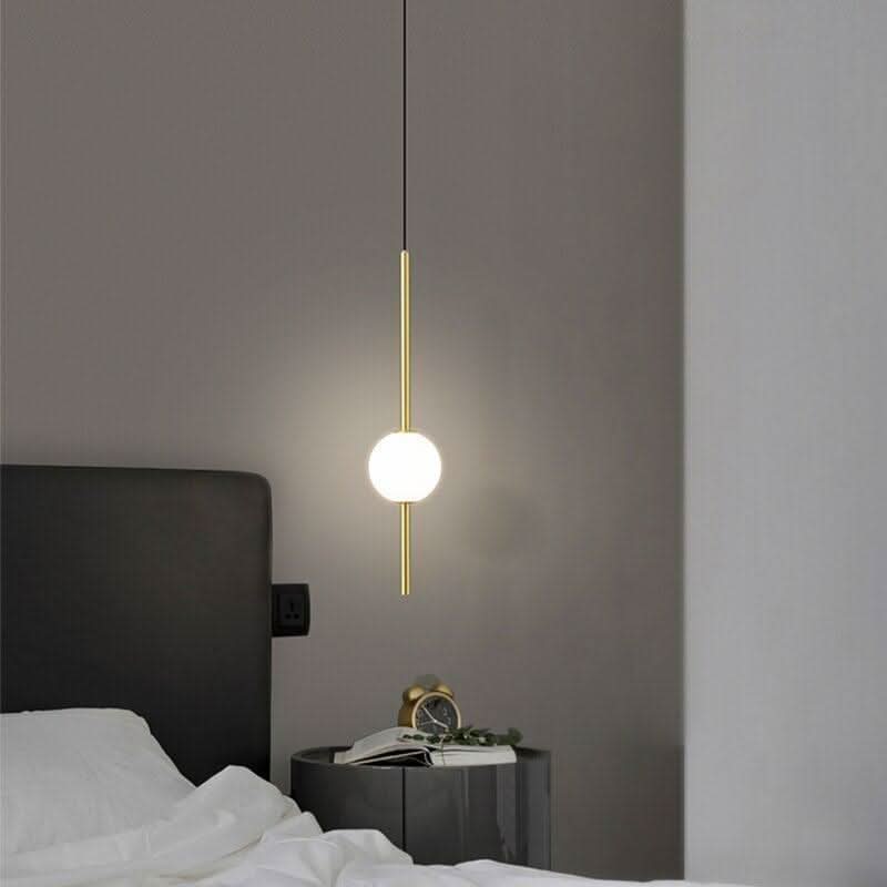 Suspension Luminaire Boules | Source Élégante - Designix Suspension luminaire Noir | 1 Sphère Sphère 10 cm Lumière Chaude