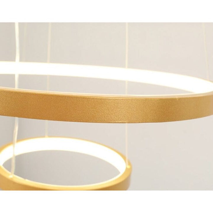 Suspension Luminaire Cercle | Lueur Aurorale | Designix - Suspension luminaire    - https://designix.fr/