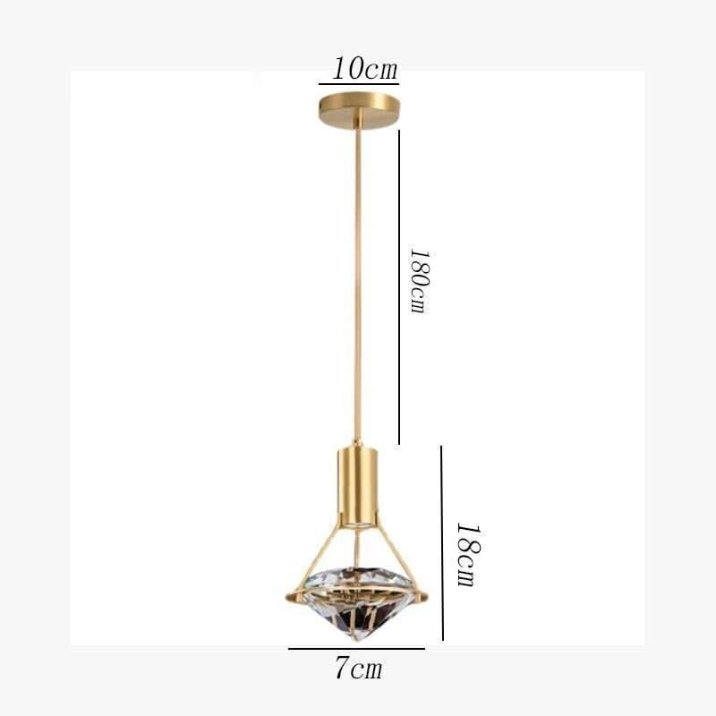 Suspension Luminaire Cuivre | Luminique - Designix Suspension luminaire Blanc Froid