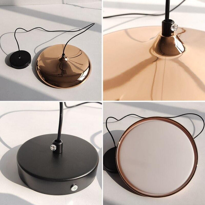 Suspension Luminaire Design OVNI | Zénith - Designix Suspension luminaire Noir Diamètre 40cm 24W Blanc froid