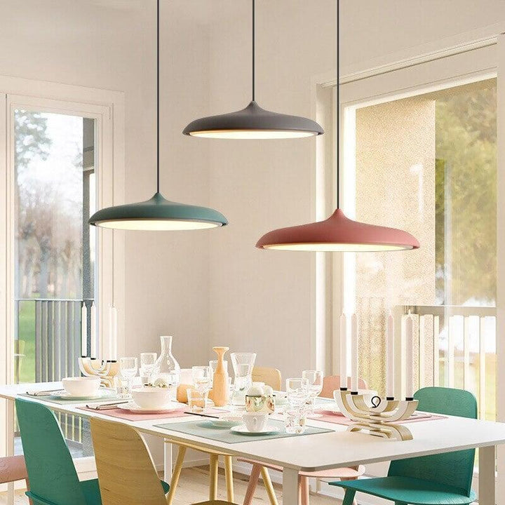Suspension Luminaire Design OVNI | Zénith - Designix Suspension luminaire Noir Diamètre 40cm 24W Blanc froid