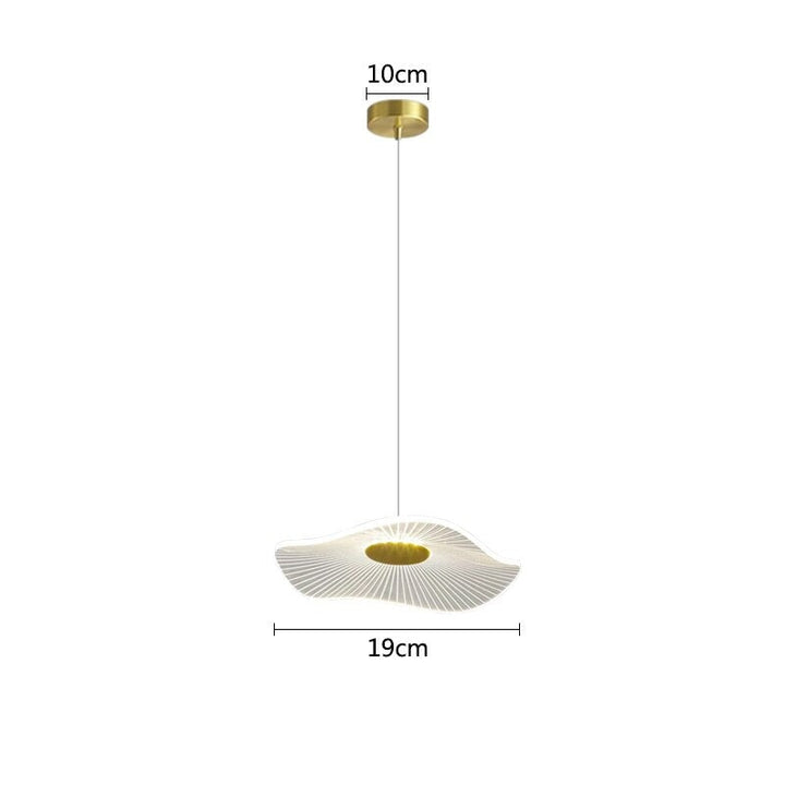 Suspension Luminaire | Lotus | Designix - Suspension luminaire 1 tête Blanc Froid  - https://designix.fr/