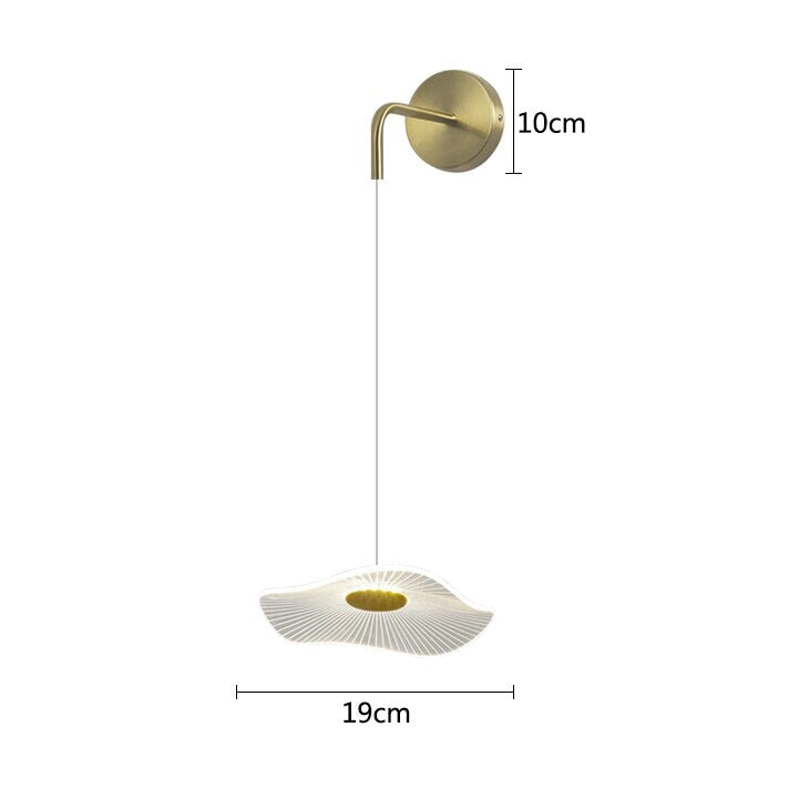 Suspension Luminaire | Lotus | Designix - Suspension luminaire Applique murale Blanc Froid  - https://designix.fr/