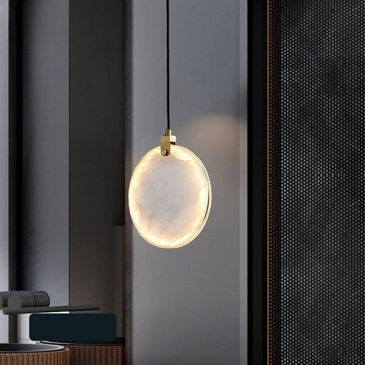 Suspension Luminaire Plate | Sphère Lumineuse | Designix - Suspension luminaire    - https://designix.fr/