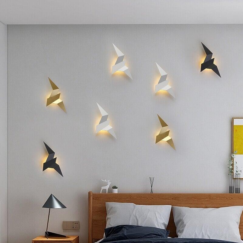 Lampe murale de décoration de chambre à coucher | Designix - Amazon - https://designix.fr/