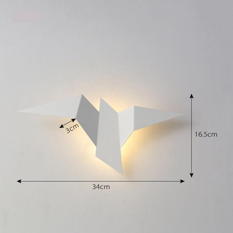 Lampe murale de décoration de chambre à coucher | Designix - Amazon White - https://designix.fr/