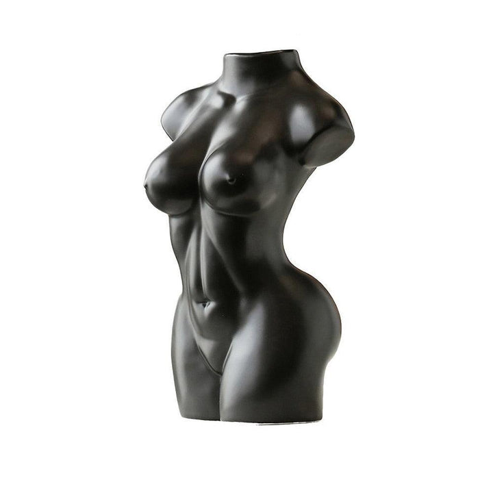 Vase Fleurs Artificielles Moderne | Designix - 2222 noir - https://designix.fr/