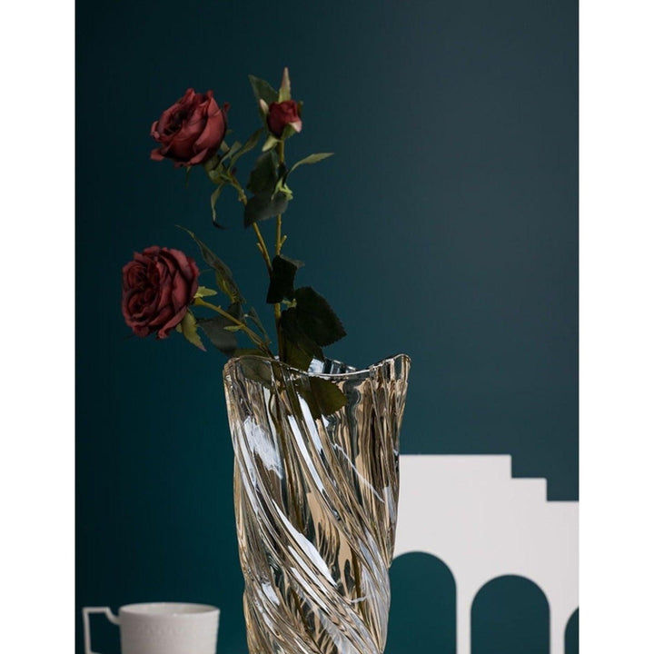 Vase Design Luxe | Éclat Innovant - Designix Vase Verre émaillé