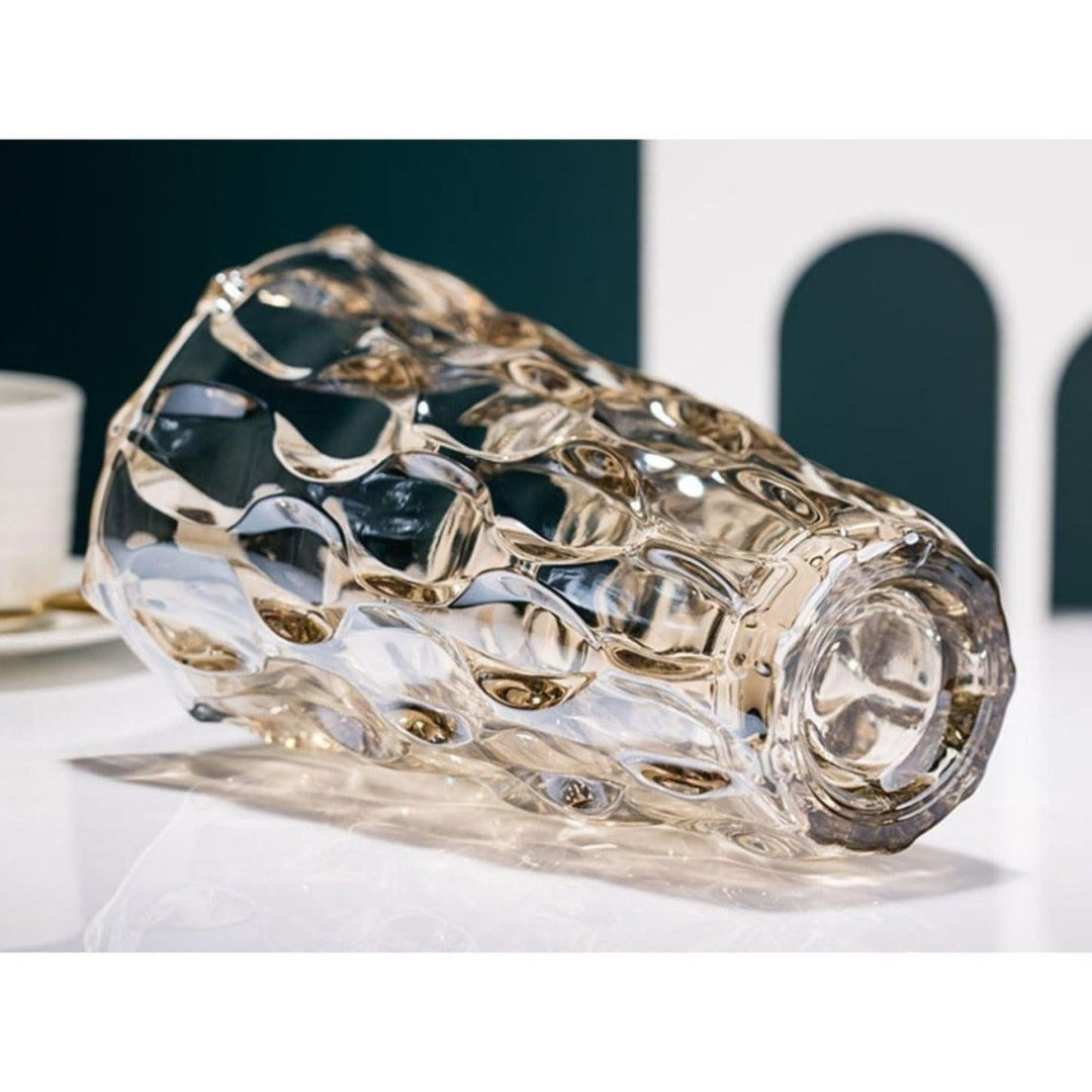 Vase Design Luxe | Éclat Innovant - Designix Vase Verre émaillé
